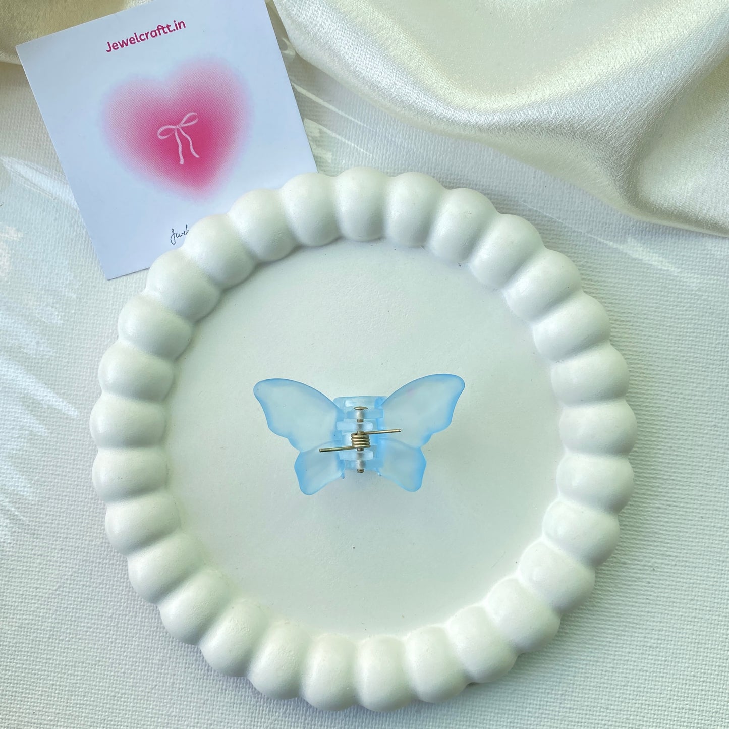 Blue butterfly Claw-Clip