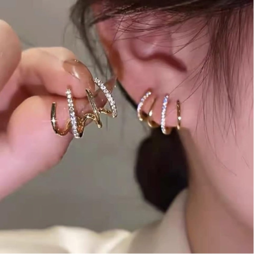 Contemporary Studs Earrings